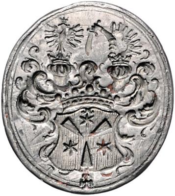 Adelspetschafte, meist Donaumonarchie/ Süddeutschland 17./19. Jh. - Münzen, Medaillen und Papiergeld