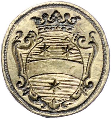 Adelspetschaften meist Donaumonarchie 17./19. Jh. - Monete e medaglie