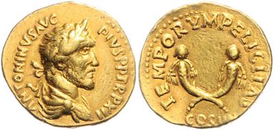 Antoninus Pius 138-161 GOLD - Münzen, Medaillen und Papiergeld