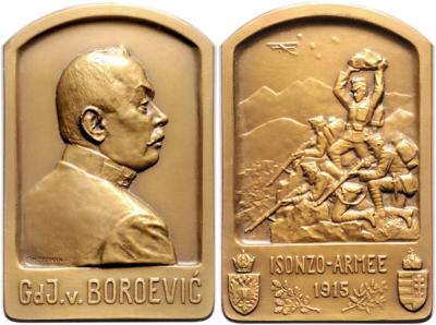 Feldmarschall Svetozar Boroevic - Münzen, Medaillen und Papiergeld