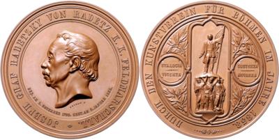 FM Graf Radetzky - Münzen, Medaillen und Papiergeld