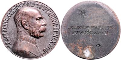 Franz Josef I., 80. Geburtstag - Monete e medaglie
