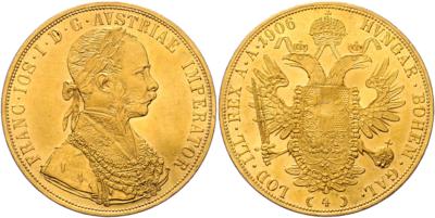 Franz Josef I. GOLD - Münzen, Medaillen und Papiergeld