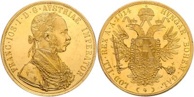 Franz Josef I. GOLD - Münzen, Medaillen und Papiergeld