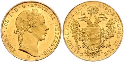 Franz Josef I. GOLD - Münzen, Medaillen und Papiergeld