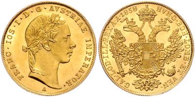 Franz Josef I. GOLD - Münzen, Medaillen und Papiergeld