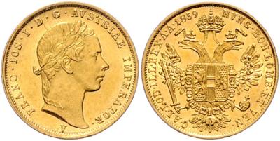 Franz Josef I. GOLD - Münzen, Medaillen und Papiergeld