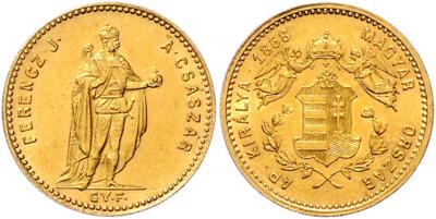 Franz Josef I. GOLD - Münzen, Medaillen und Papiergeld