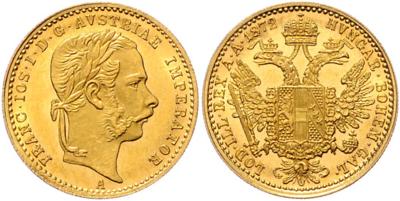 Franz Josef I. GOLD - Münzen, Medaillen und Papiergeld