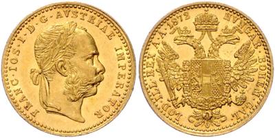 Franz Josef I. GOLD - Münzen, Medaillen und Papiergeld