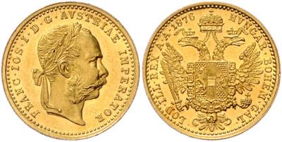 Franz Josef I. GOLD - Münzen, Medaillen und Papiergeld