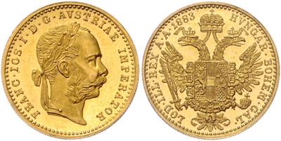 Franz Josef I. GOLD - Mince a medaile