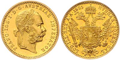 Franz Josef I. GOLD - Mince a medaile