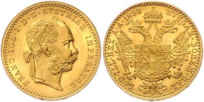 Franz Josef I. GOLD - Münzen, Medaillen und Papiergeld