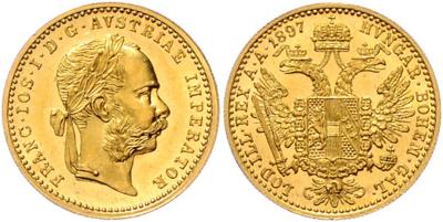 Franz Josef I. GOLD - Mince a medaile