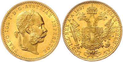 Franz Josef I. GOLD - Mince a medaile