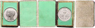 Franz Josef I. und Elisabeth, Vermählung 1854 - Coins and medals