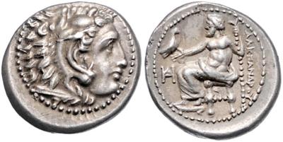 Könige von Makedonien, Alexander III. d. Gr. 336-323 v. C. - Coins and medals