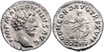 Marcus Aurelius 161-180 - Coins and medals