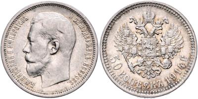 Nikolaus II. 1894-1917 - Monete e medaglie