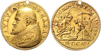 Paul V. 1605-1621 GOLD - Coins and medals