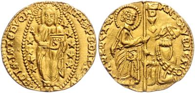 Venedig, Antonio Venier 1382-1400 GOLD - Münzen, Medaillen und Papiergeld
