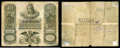 10 Gulden 1854 - Münzen, Medaillen und Papiergeld