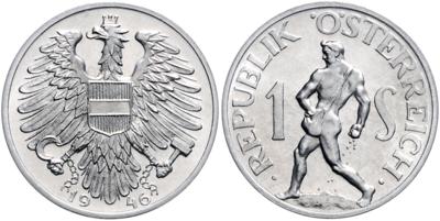 ALU Schilling 1946 - Münzen, Medaillen und Papiergeld