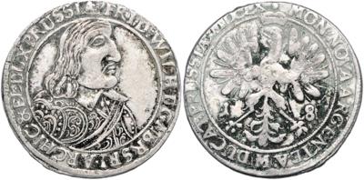 Brandenburg-Preussen, Friedrich Wilhelm 1640-1688 - Münzen, Medaillen und Papiergeld