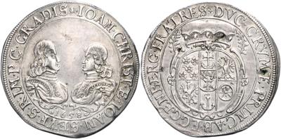 Eggenberg, Johann Christian und Johann Seyfried 1652-1658 - Mince a medaile