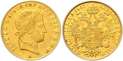 Ferdinand I. GOLD - Coins and medals