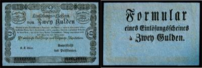 Formular 2 Gulden 1811 - Mince a medaile