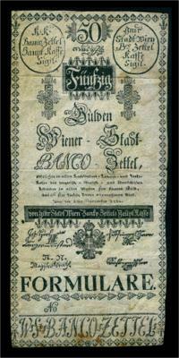 Formular 50 Gulden 1784 - Monete e medaglie