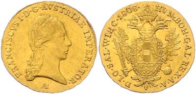 Franz I. GOLD - Coins and medals