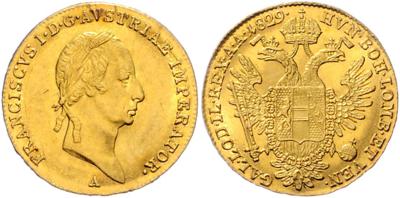 Franz I. GOLD - Münzen, Medaillen und Papiergeld