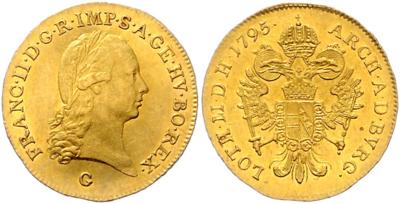 Franz II. GOLD - Coins and medals