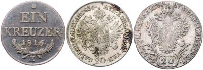 Franz II./I.- Münzstätte Karlsburg - Coins and medals