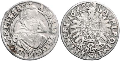 Friedland und Sagan, Albrecht von Wallenstein 1629-1646 - Mince a medaile