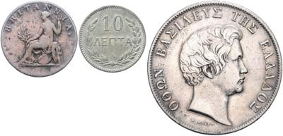 Griechenland - Münzen, Medaillen und Papiergeld