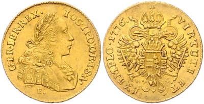Josef II. als Mitregent GOLD - Mince a medaile