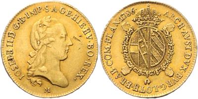 Josef II. GOLD - Mince a medaile