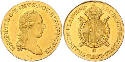 Josef II. GOLD - Coins and medals