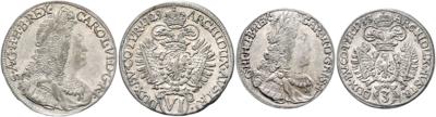 Karl VI.- Münzstätte Hall - Münzen, Medaillen und Papiergeld