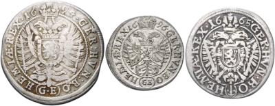 Leopold I.- Münzstätte Prag - Monete e medaglie
