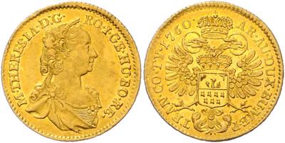 Maria Theresia GOLD - Coins and medals