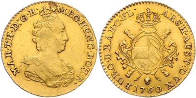 Maria Theresia GOLD - Coins and medals