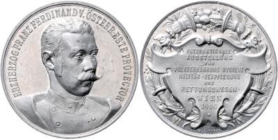 Medaillen Österreich, meist Franz Josef I. und 1. Weltkrieg - Coins and medals