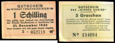 Notgeldscheine Österreich - Monete e medaglie