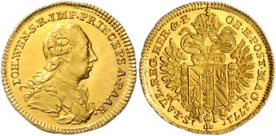 Paar, Johann Wenzel 1769-1792 GOLD - Mince a medaile