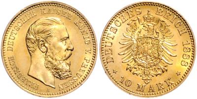 Preussen, Friedrich III. 1888GOLD - Mince a medaile